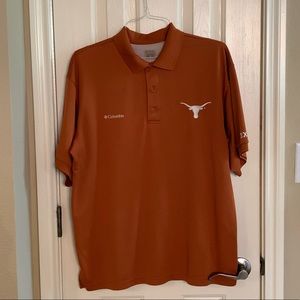 Columbia PFG Texas Longhorn Ventilated Polo Shirt